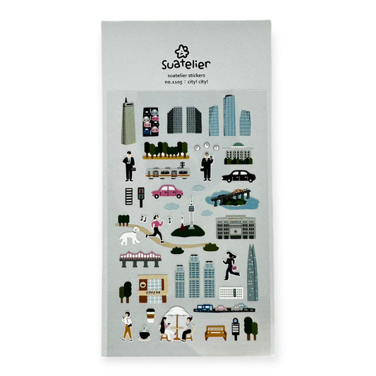 Suatelier City!City! Sticker (No. 1105)