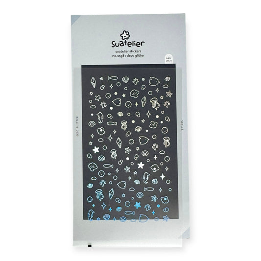 Suatelier Deco Glitter Sticker/Nail Deco (No. 1138)