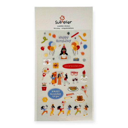 Suatelier Congratulations Sticker (No. 1114)
