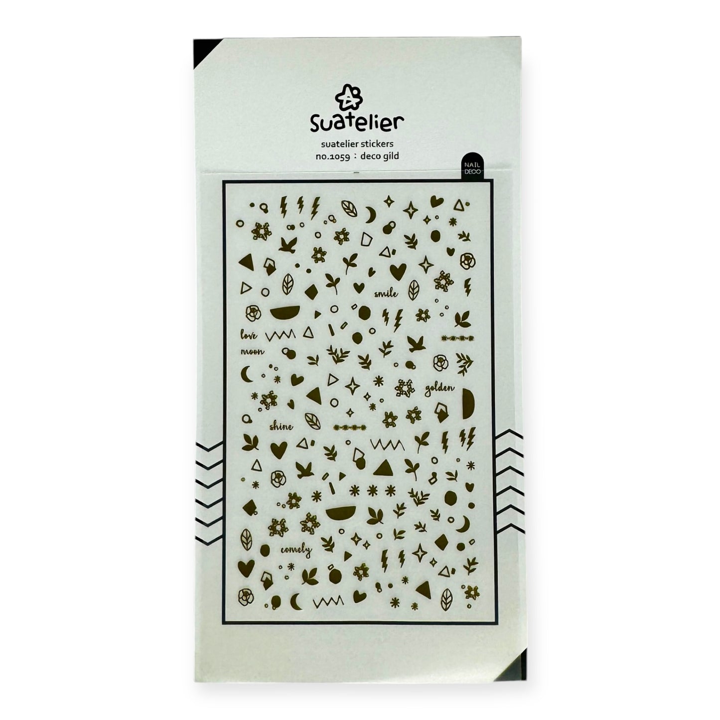 Suatelier Deco Gild Sticker/Nail Deco (No. 1059)