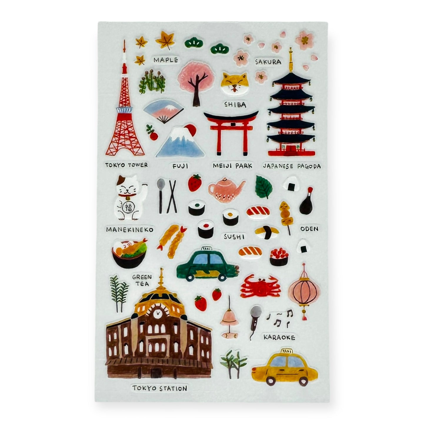 Suatelier Daily in Tokyo Sticker (No. 1082)