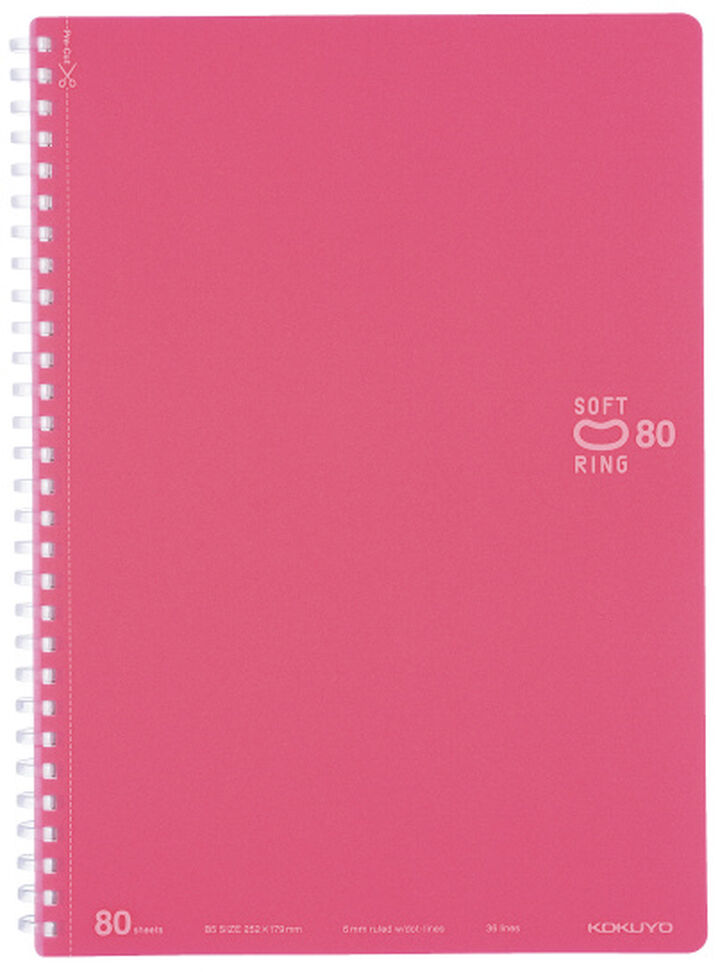 Kokuyo Colourful Soft Ring Memo - B5