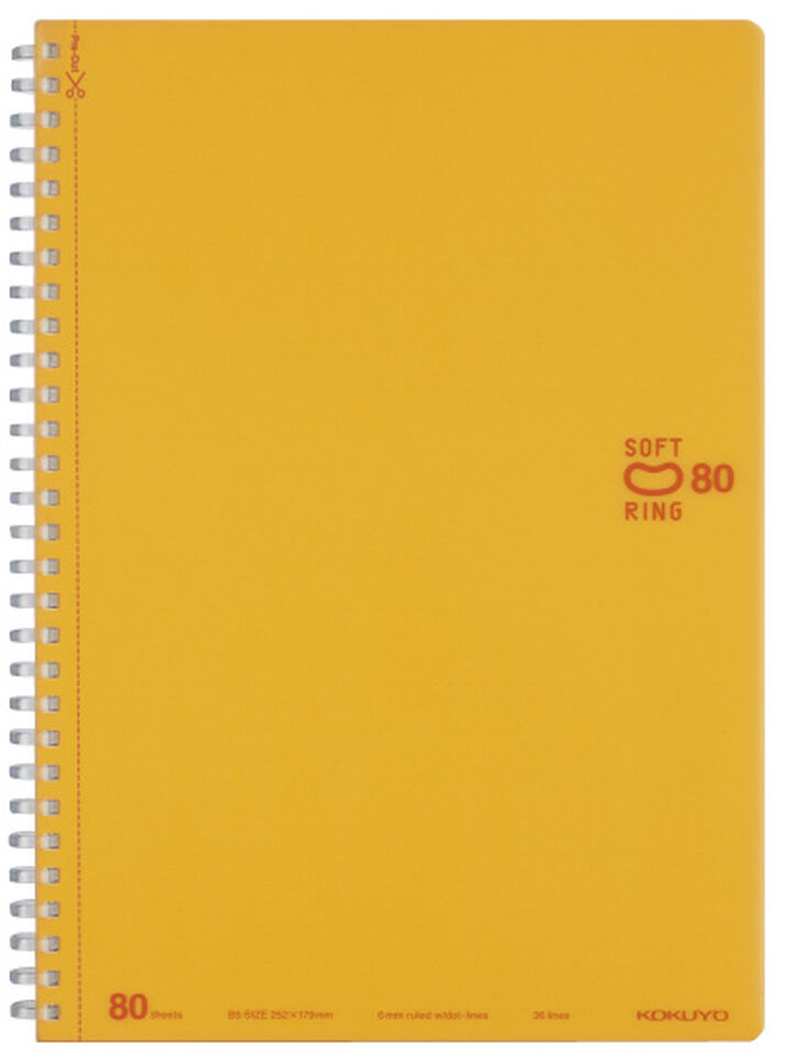 Kokuyo Colourful Soft Ring Memo - B5