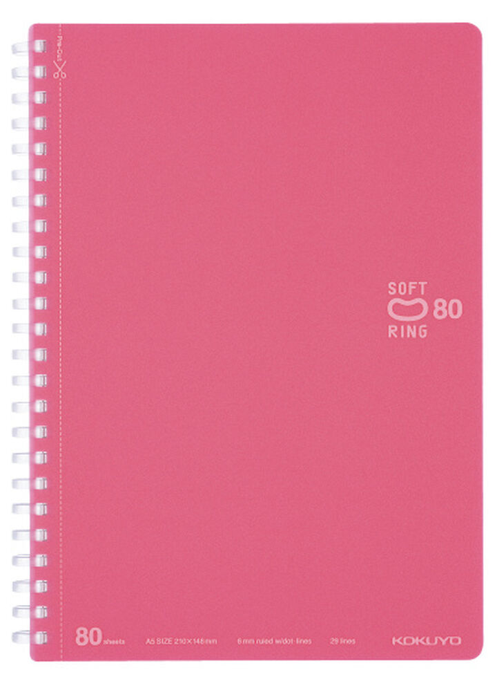 Kokuyo Colourful Soft Ring Memo - A5