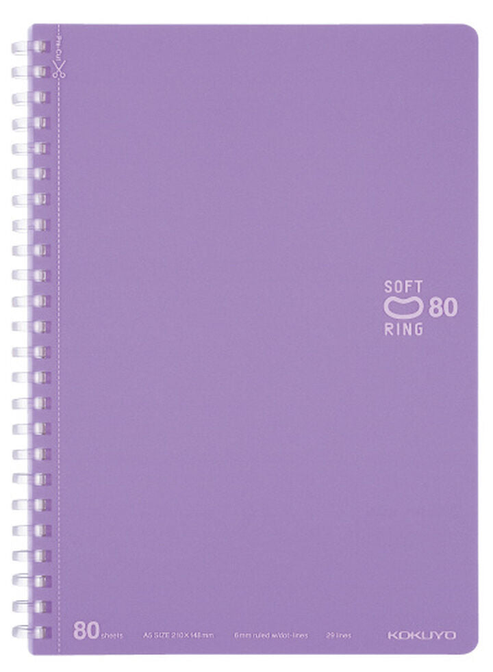 Kokuyo Colourful Soft Ring Memo - A5