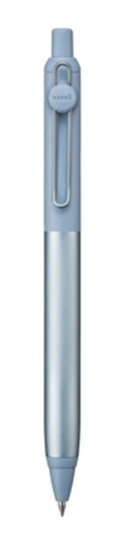 Uni-ball Zento Gel Pen Flow Model - 0.38 mm, Black Ink - Metallic Body (Limited Edition)