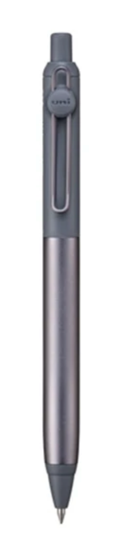 Uni-ball Zento Gel Pen Flow Model - 0.5 mm, Black Ink - Metallic Body (Limited Edition)