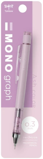 Tombow Monograph Mechanical Pencil - Ash Color Series - 0.3 mm