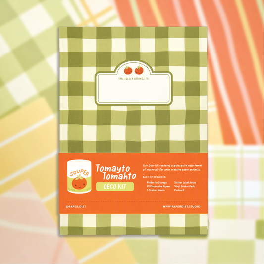 Paper Diet Deco Kit - Tomayto Tomahto