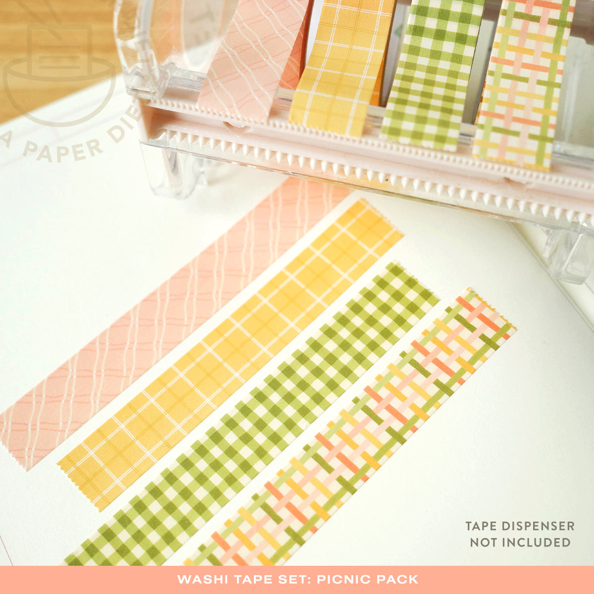 Paper Diet Washi Tape Set - Picnic Pack