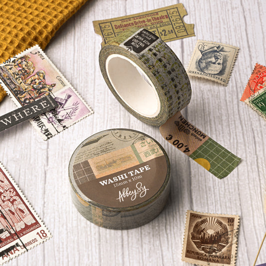 Abbey Sy - Ephemera Washi Tape