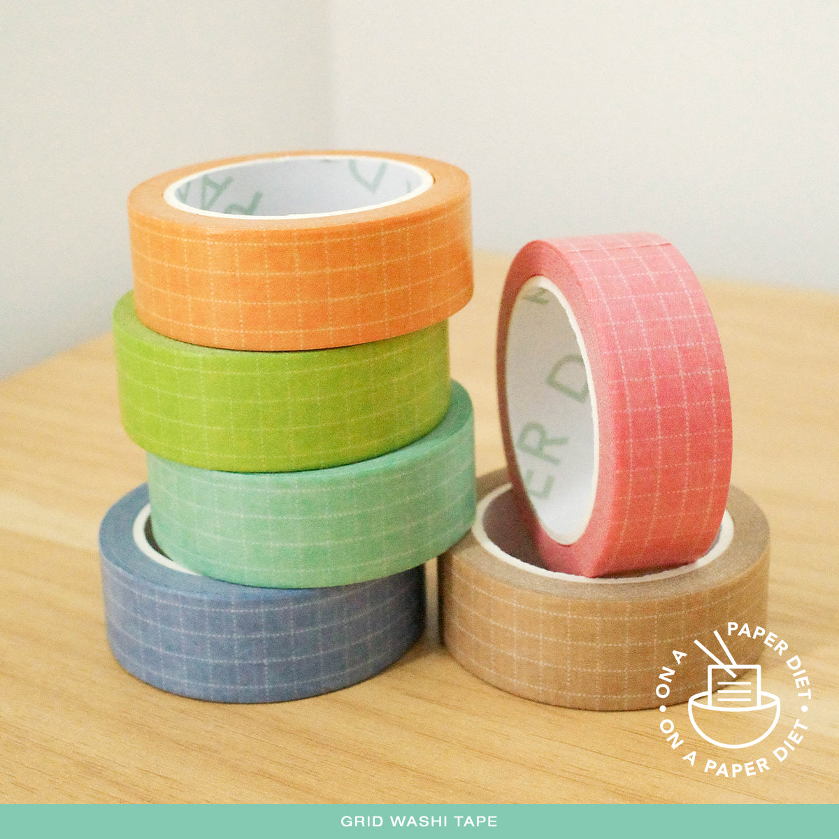 Paper Diet Washi Grid Washi Tape
