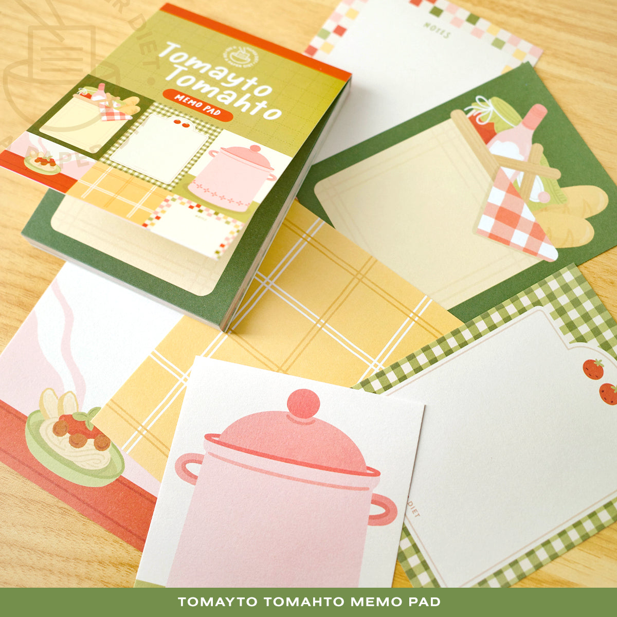 Paper Diet Memo Pad - Tomayto Tomahto