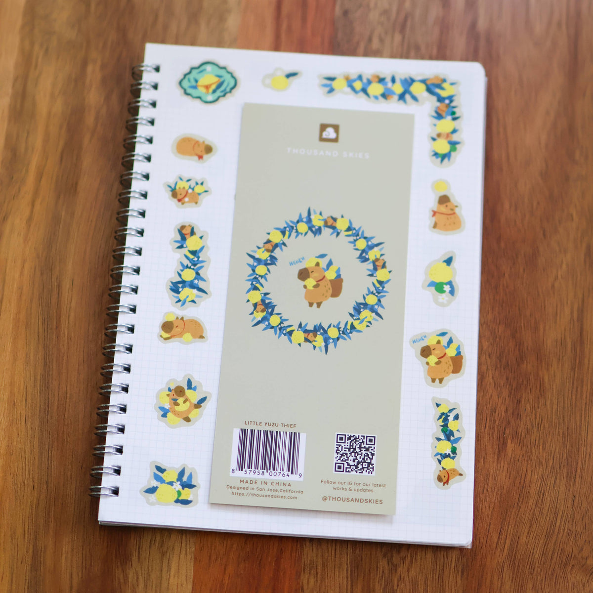 Thousand Skies Sticker Sheet (Washi) - Little Yuzu Thief