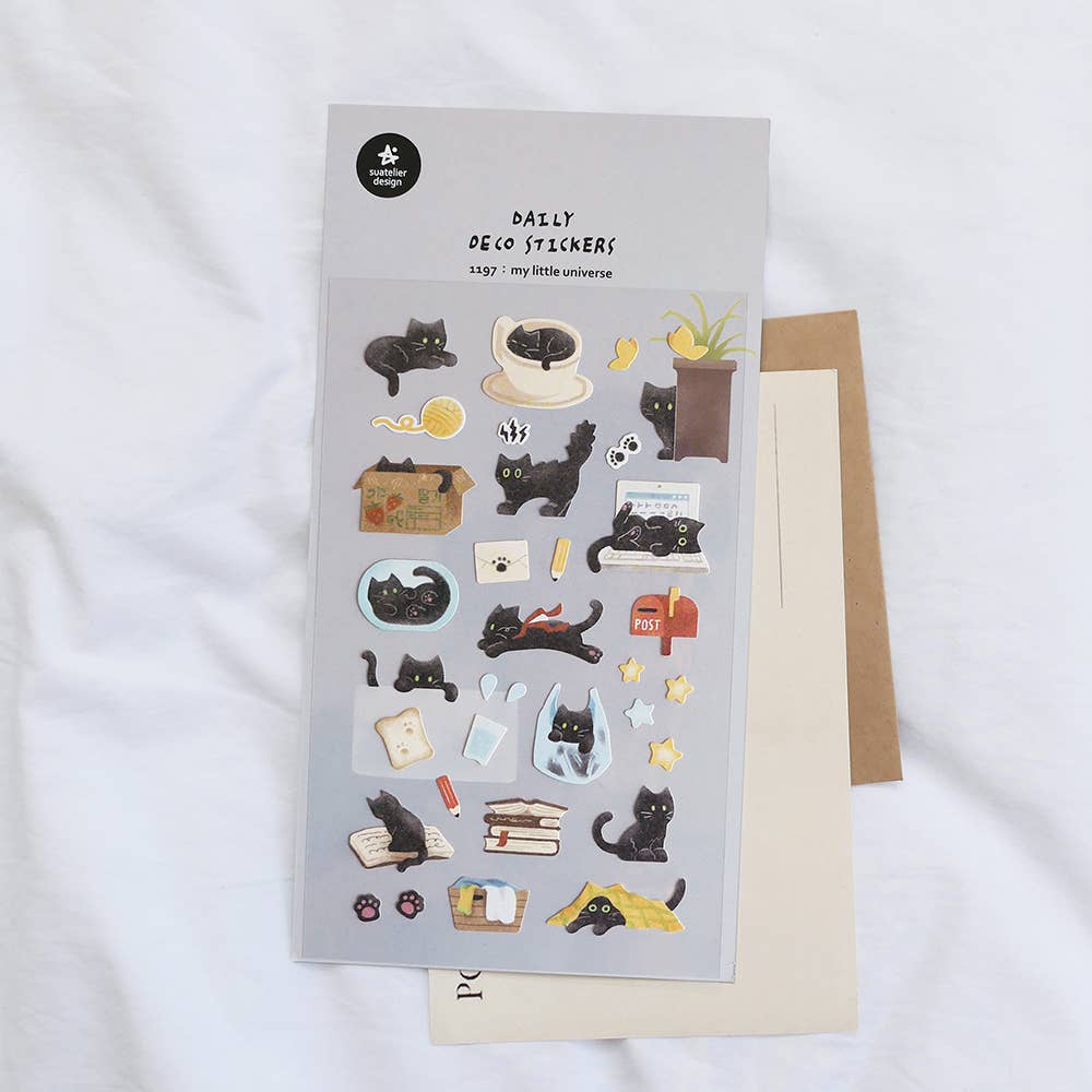 Suatelier Sticker Sheet - My little universe