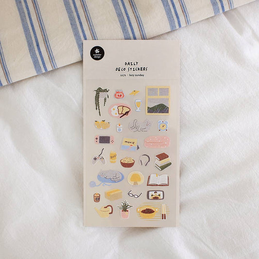 Suatelier Sticker Sheet - Lazy sunday