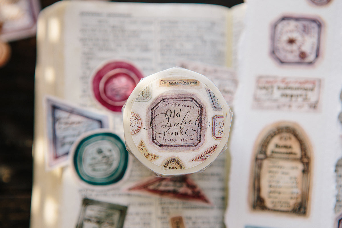 OURS Studio - Vintage Label Washi Tape