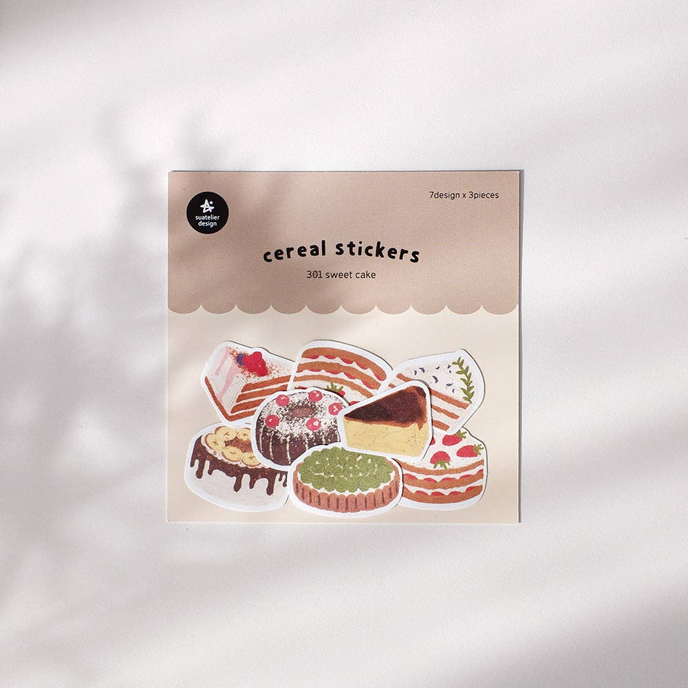 Suatelier Sticker Pack - Sweet cake