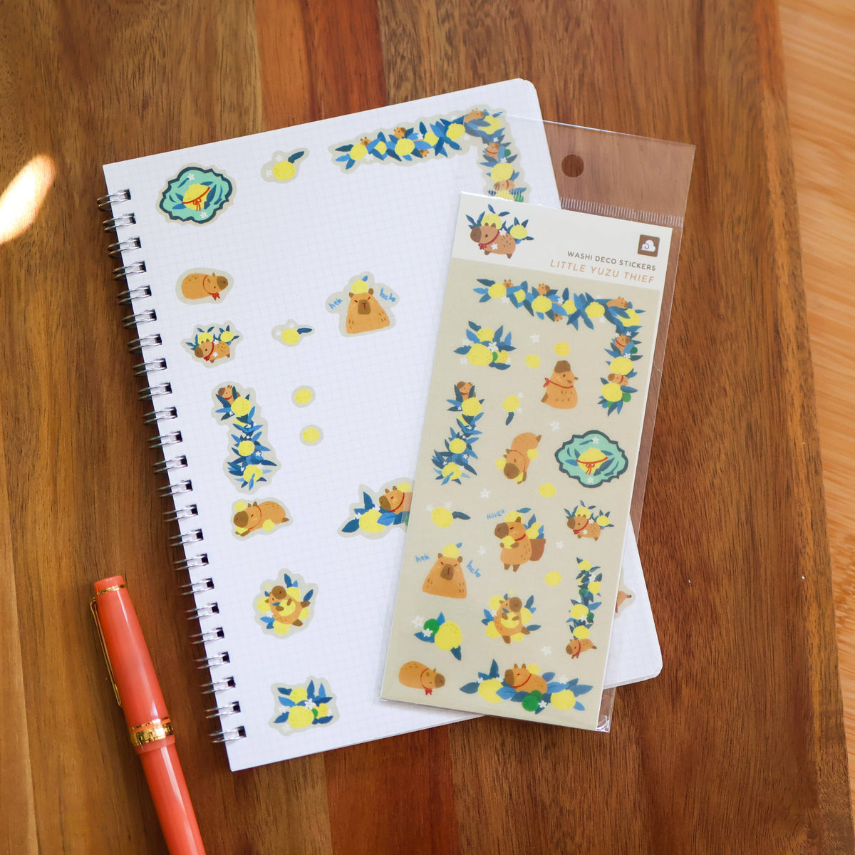 Thousand Skies Sticker Sheet (Washi) - Little Yuzu Thief