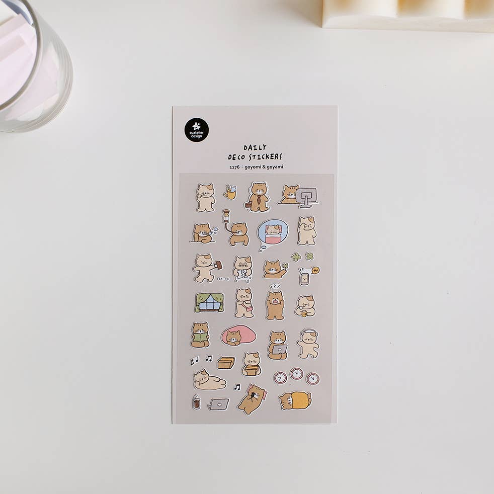 Suatelier Sticker Sheet - Goyomi & goyami