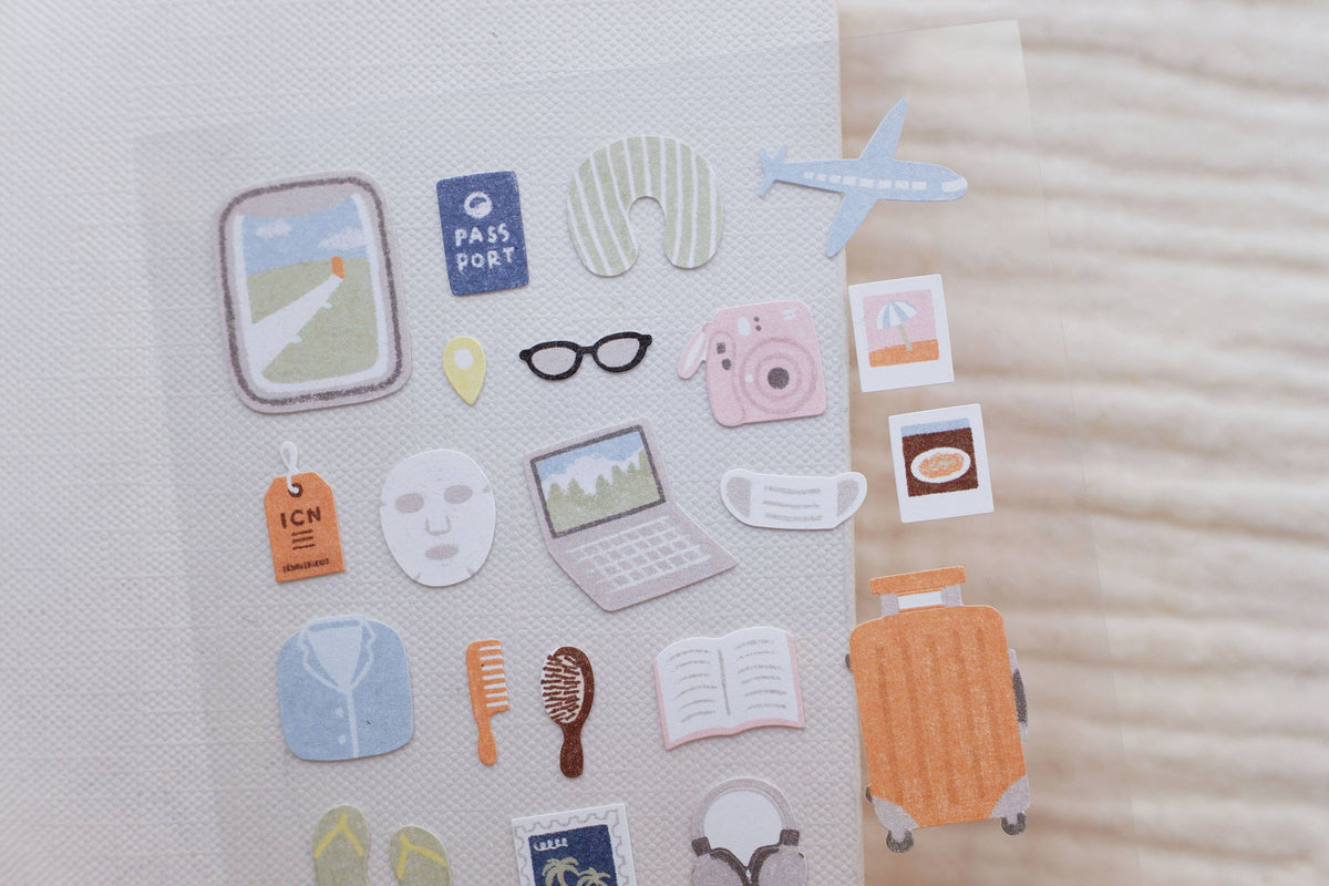 Suatelier Sticker Sheet - Happy journey