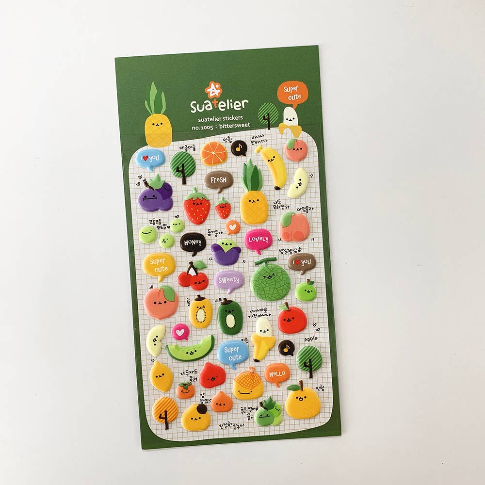 Suatelier Sticker Sheet - Bittersweet