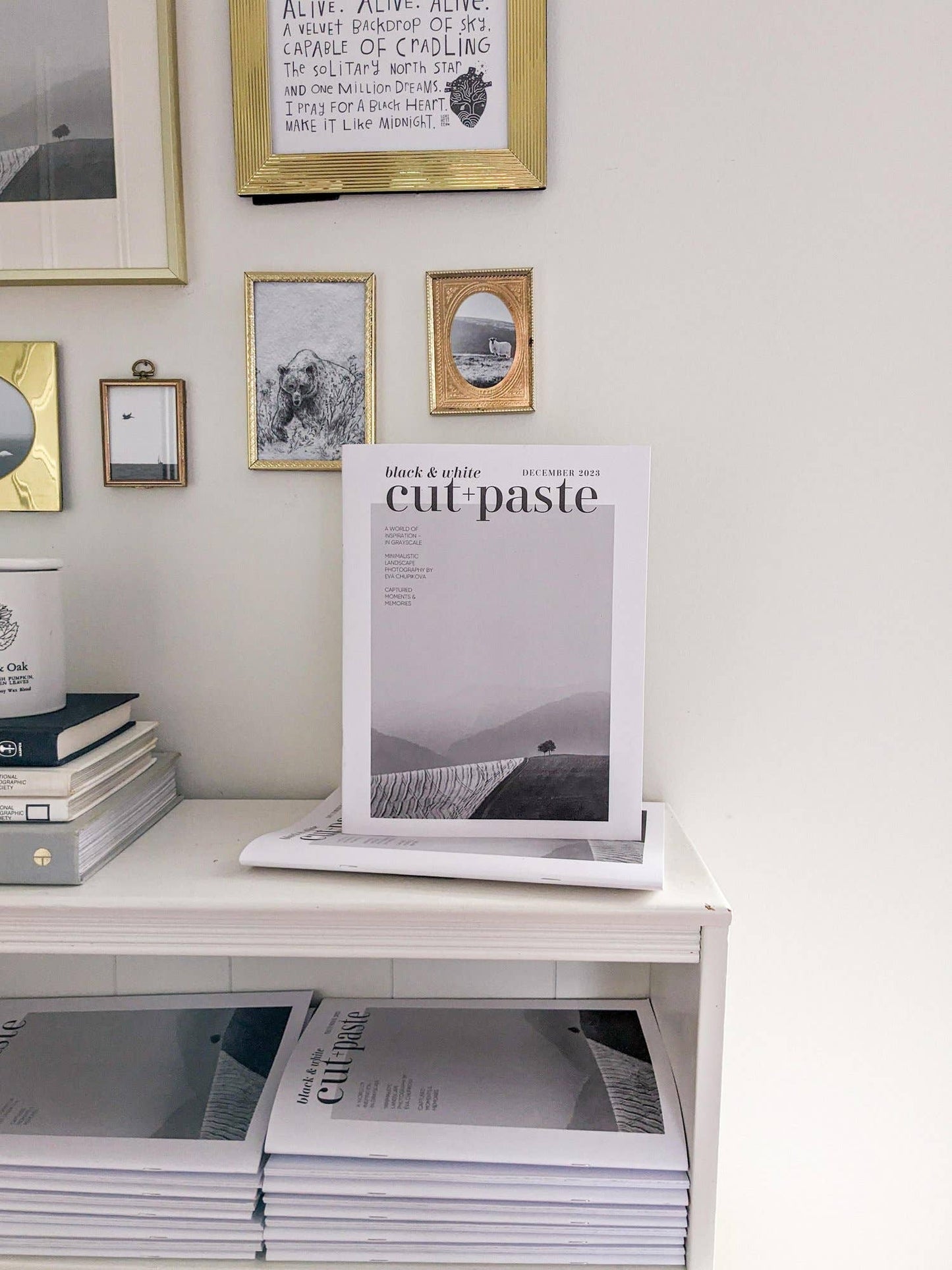 Cut + Paste Magazine "Black & White" - Issue 06