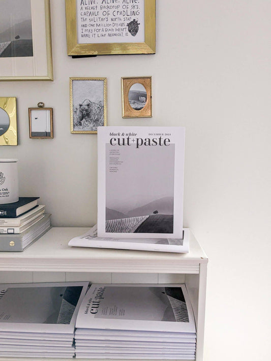 Cut + Paste Magazine "Black & White" - Issue 06