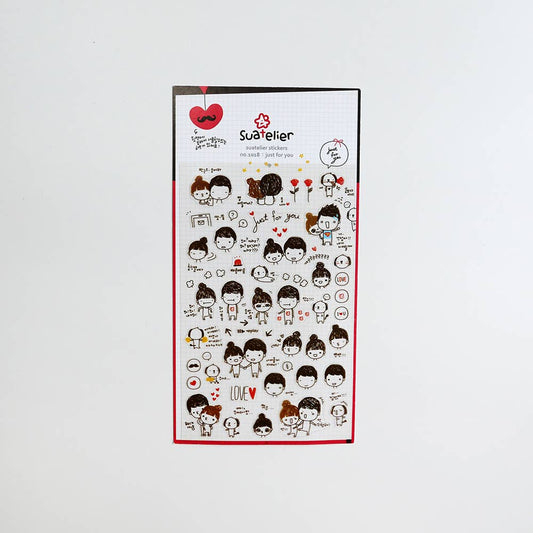 Suatelier Sticker Sheet - Just for You