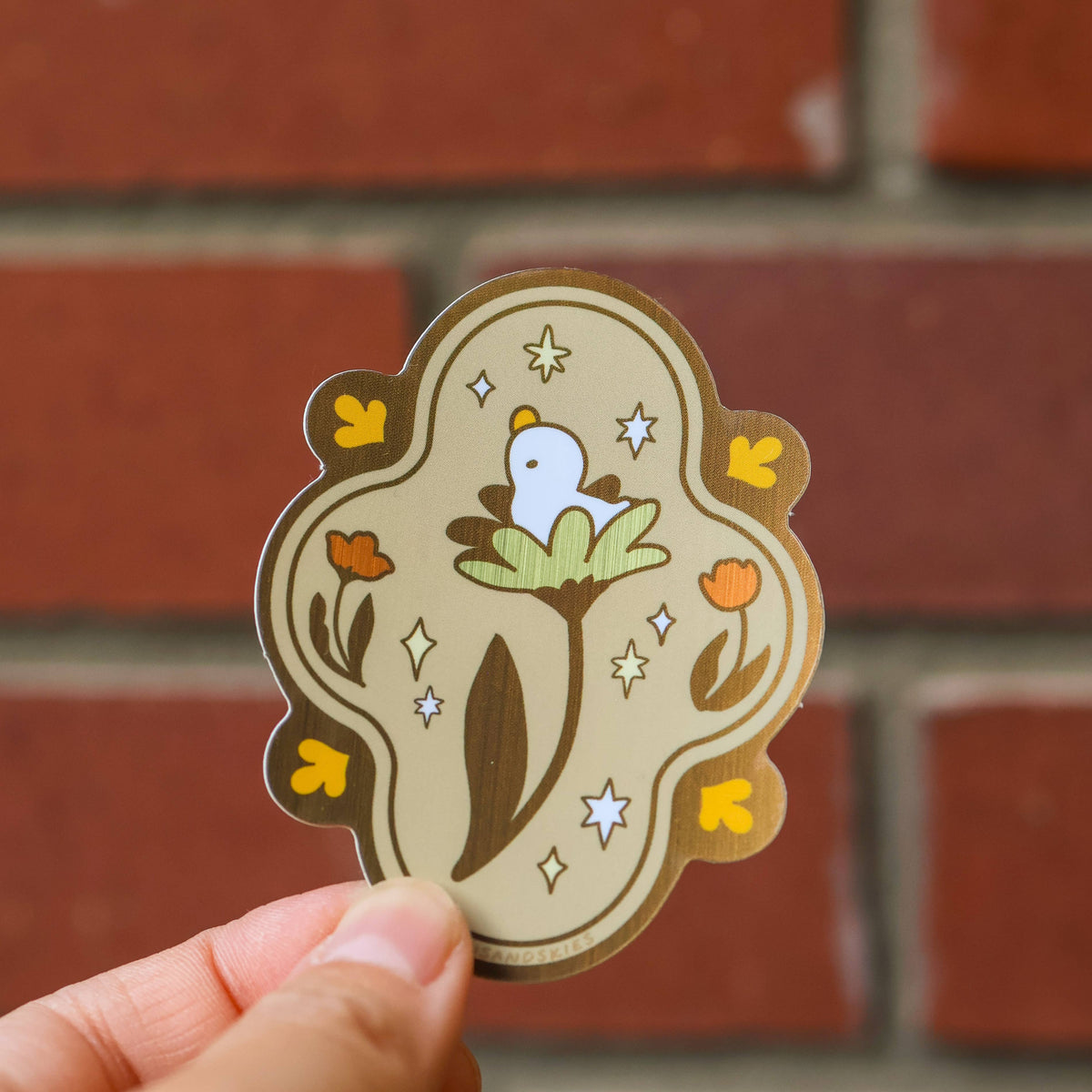 Thousand Skies Vinyl Sticker (Holographic) Early Blooms