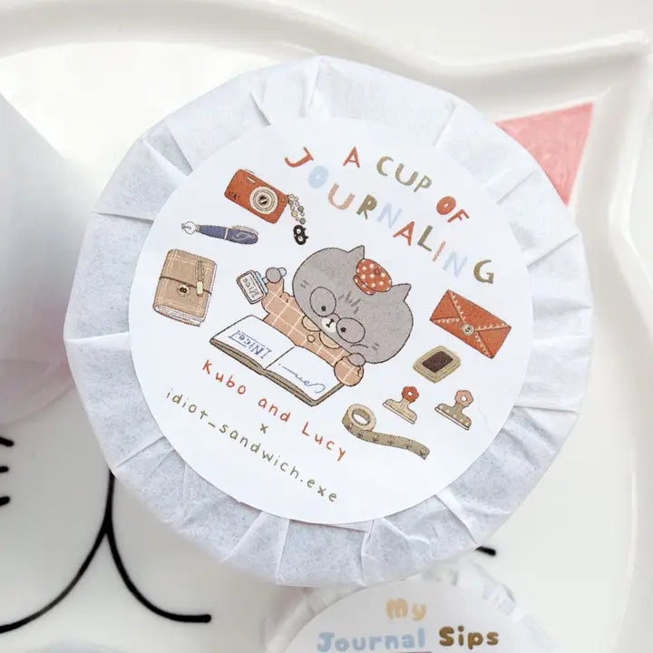Kubo and Lucy x Idiot Sandwich PET Tape - Cup of  Journaling