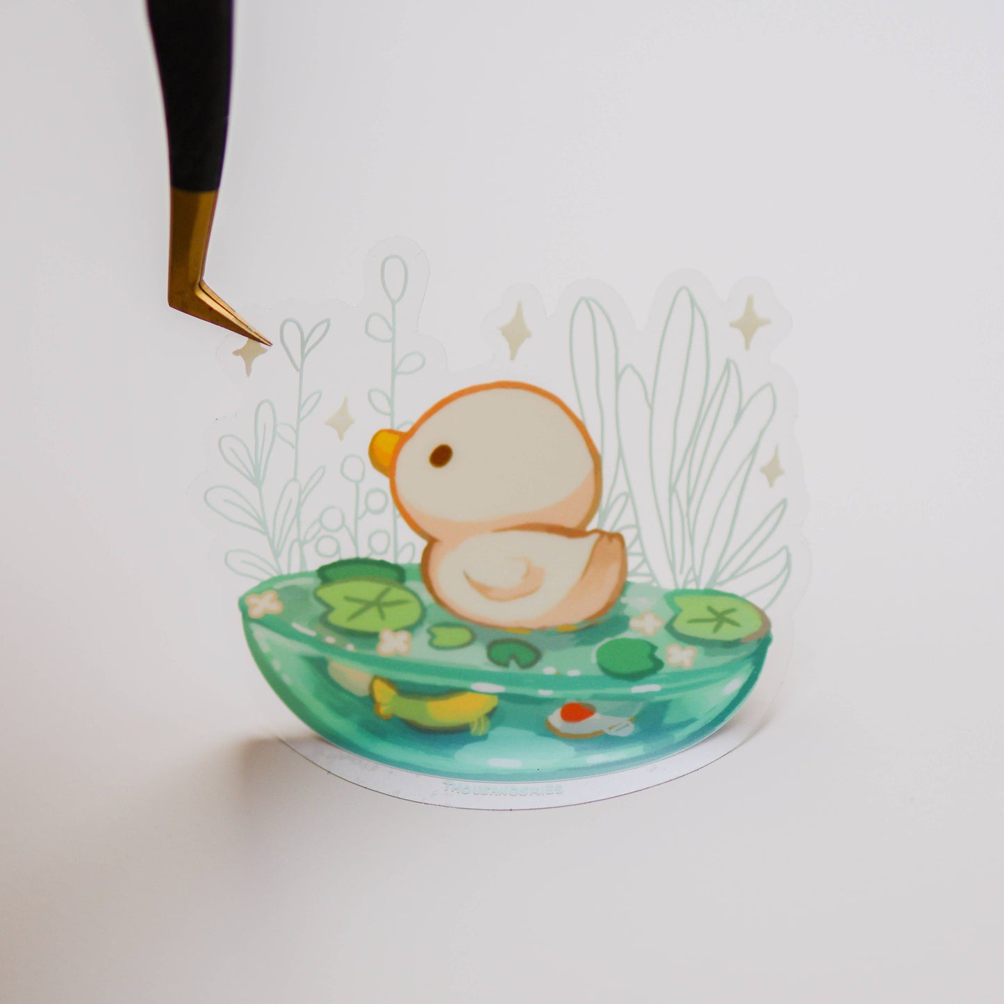 Thousand Skies Vinyl Sticker (Transparent) Ponder Pond