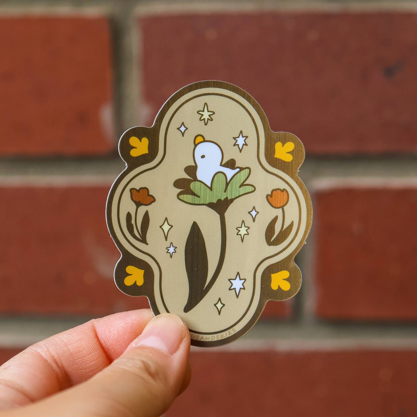 Thousand Skies Vinyl Sticker (Holographic) Early Blooms