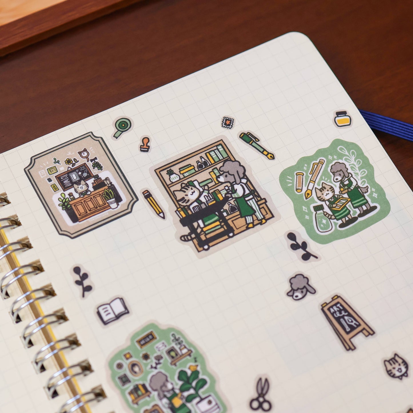 Thousand Skies Sticker Sheet (Washi) - Stationery Store