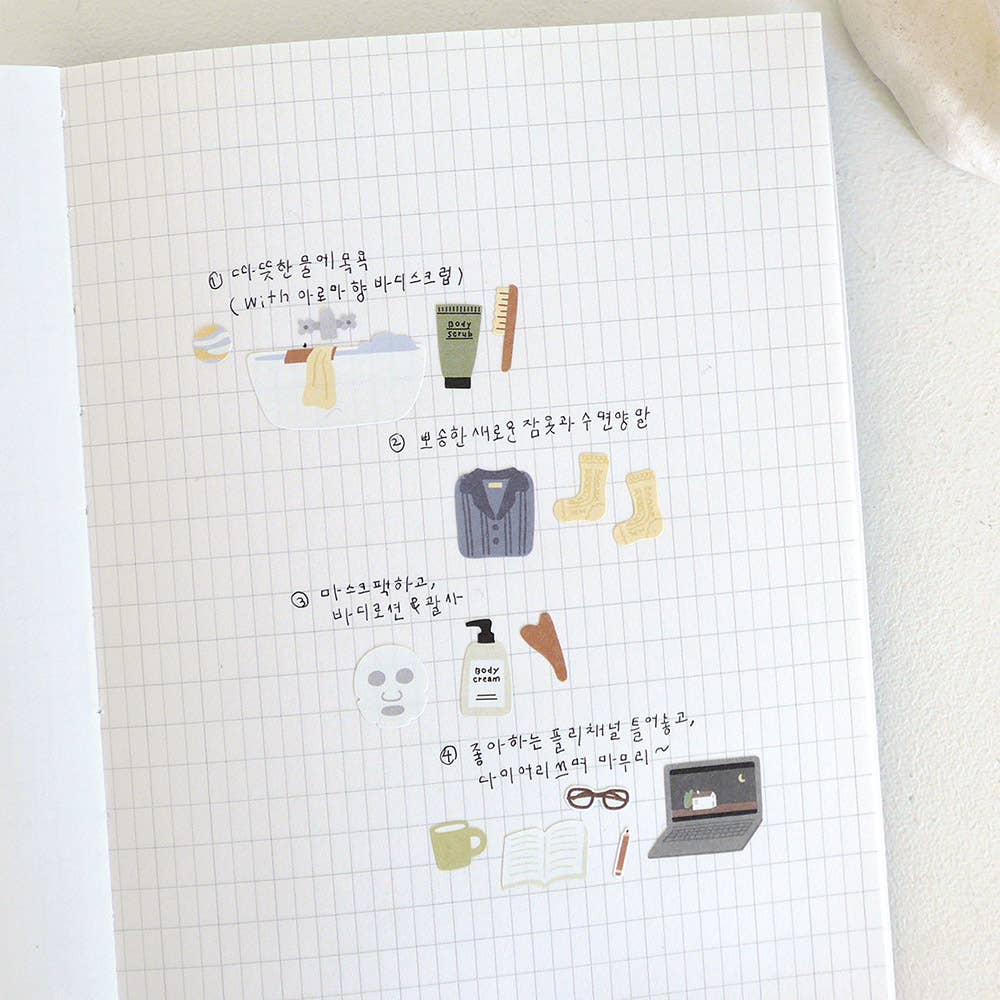 Suatelier Sticker Sheet - Good night