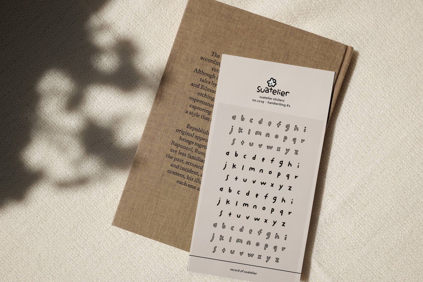 Suatelier Sticker Sheet - Handwriting#1