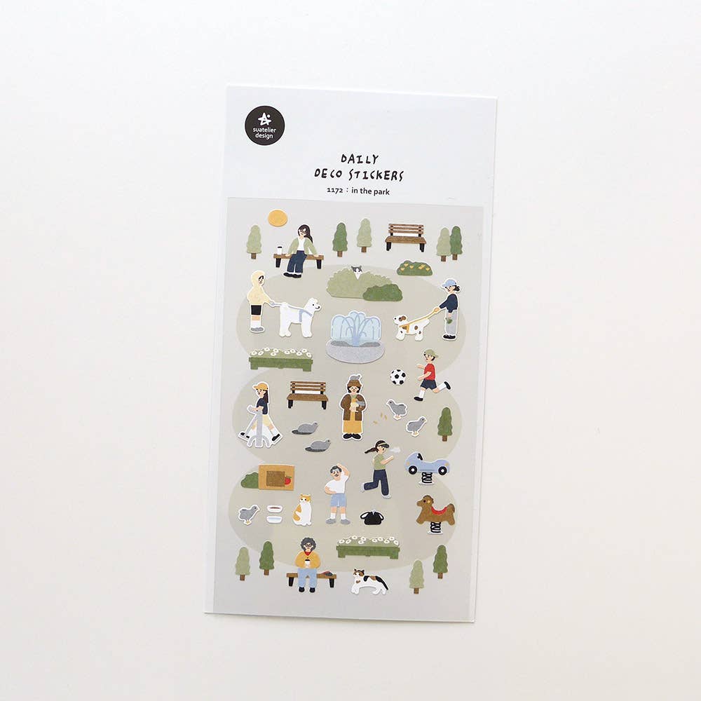 Suatelier Sticker Sheet - In the park