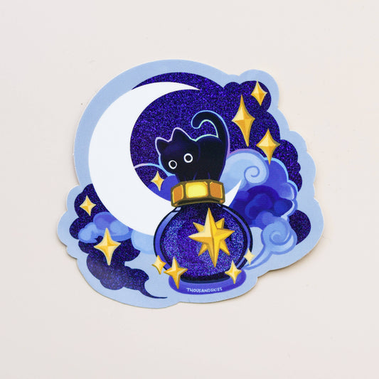 Thousand Skies Vinyl Sticker (Holographic) Ink Potion - Deep Sky