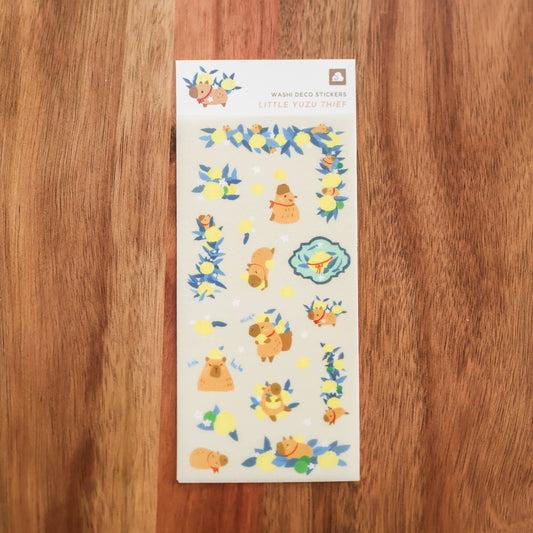 Thousand Skies Sticker Sheet (Washi) - Little Yuzu Thief