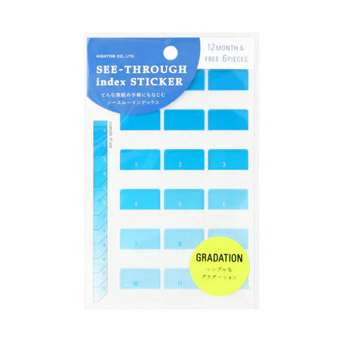 Penco See Through Index Sticker