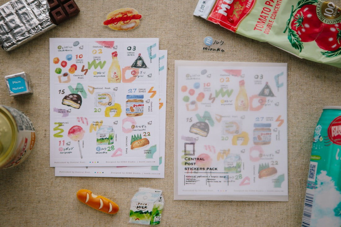 OURS Studio Stamp Sticker - Convenience Store
