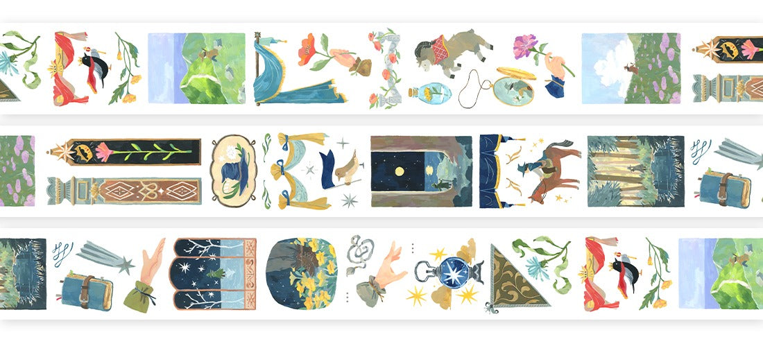 OURS Studio - Traveler's Footprint 2 PET Tape