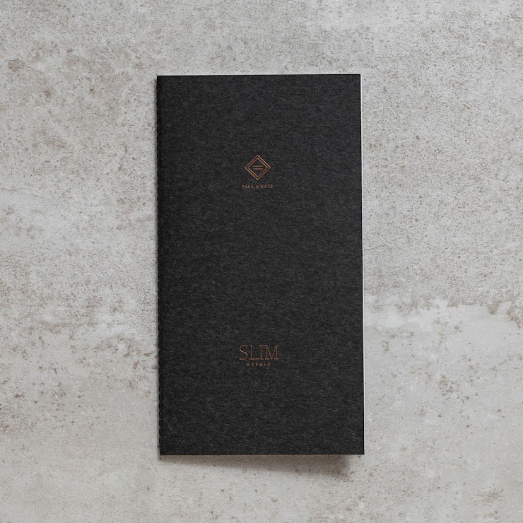 TAKE A NOTE SLIM WEEKLY UNDATED PLANNER (Pre-Order)